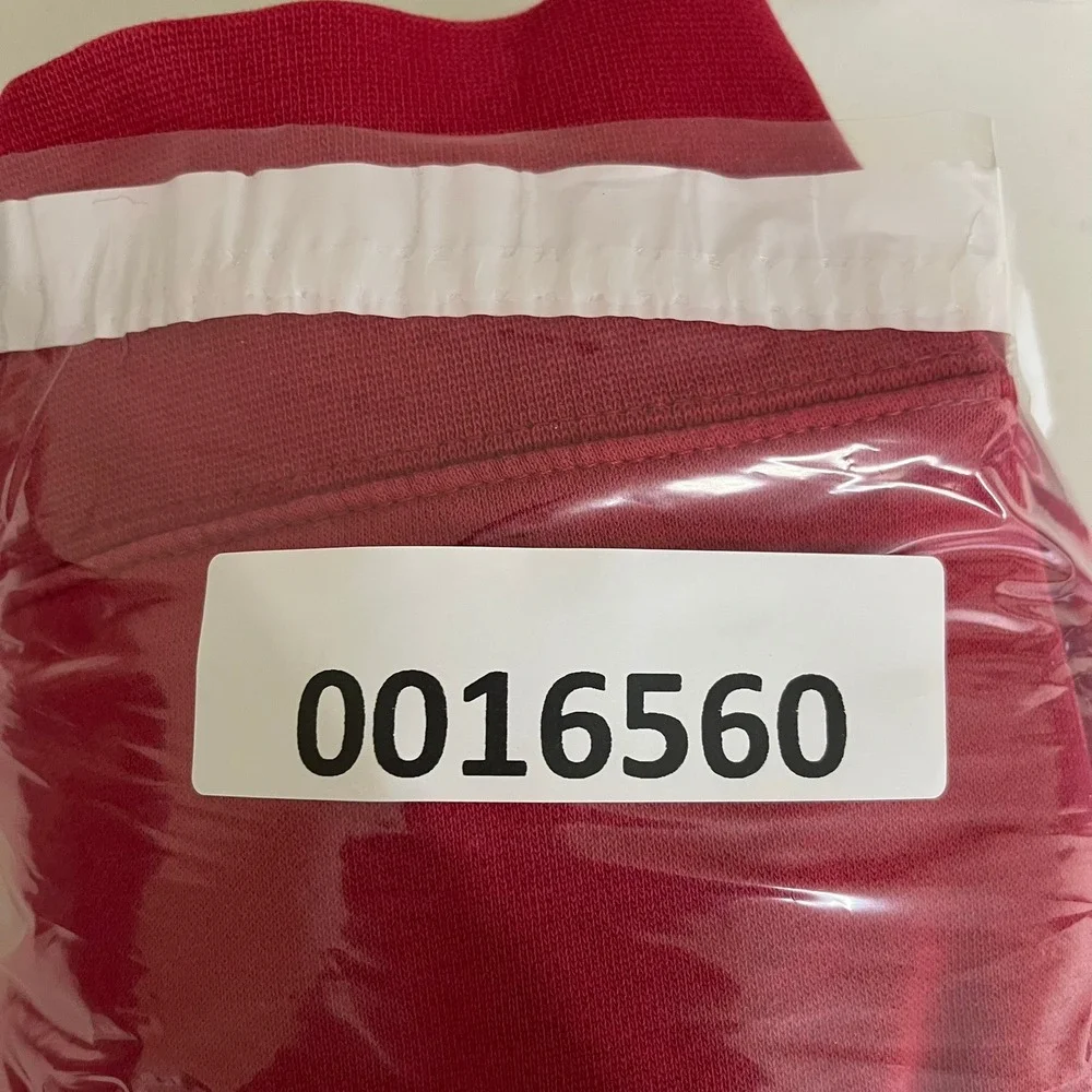 Jordan Air Mens Red Fleece Pullover Jumpman Logo Hoodie Standard Fit Large‎